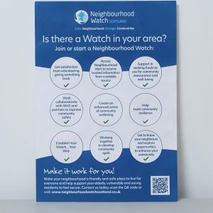 Is their a watch in your area A5 leaflet