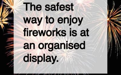 The safest way to celebrate Bonfire Night is at an organised event