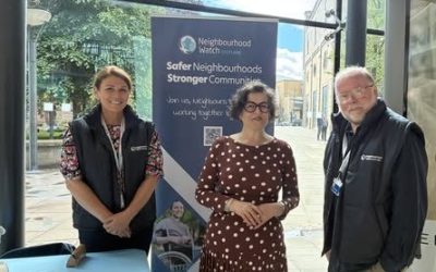 Overgate Shopping Centre in Dundee celebrating National Volunteers’ Week