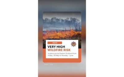SFRS Wildfire Warning
